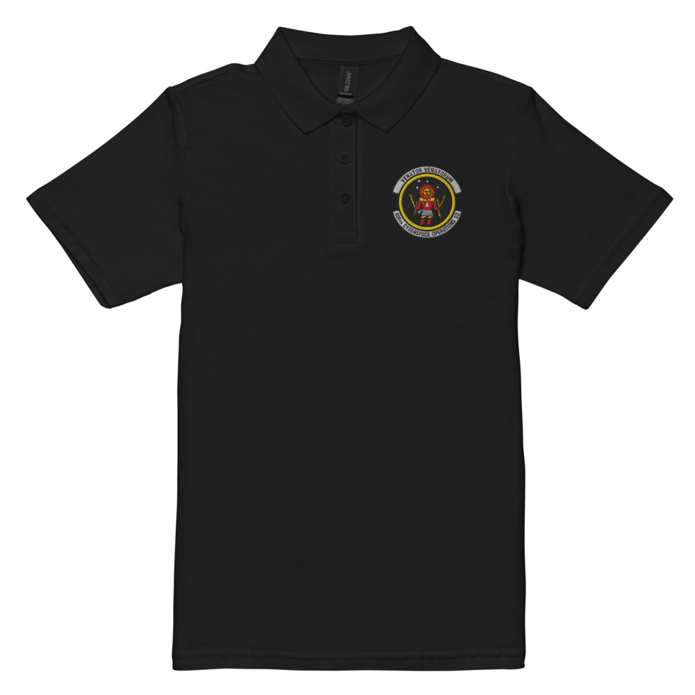 836 COS Women's Polo — Venator Black